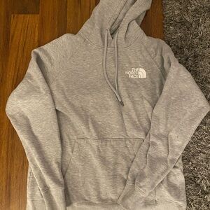 Grey North Face Hoodie